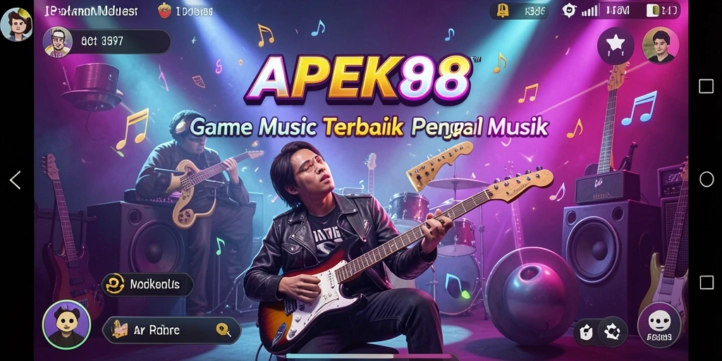 Tampilan gameplay APEK88 yang menakjubkan dengan irama musik yang menggugah.