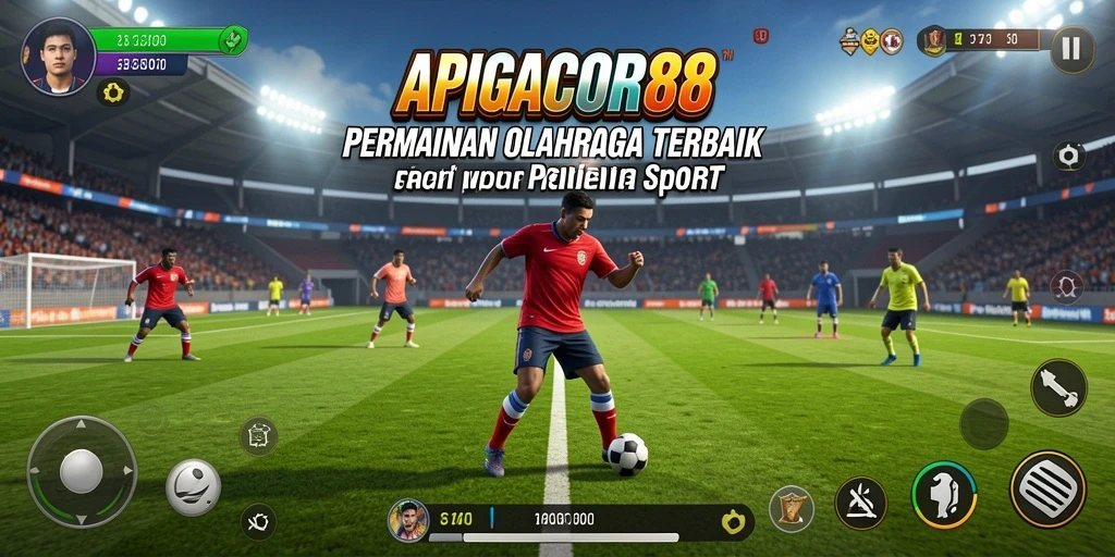 Tampilan gameplay APIGACOR88 yang menonjolkan berbagai olahraga.
