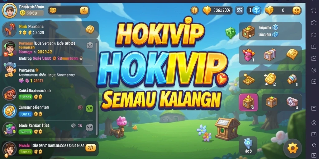 Tampilan gameplay HOKIVIP yang mengasyikkan dan menarik.