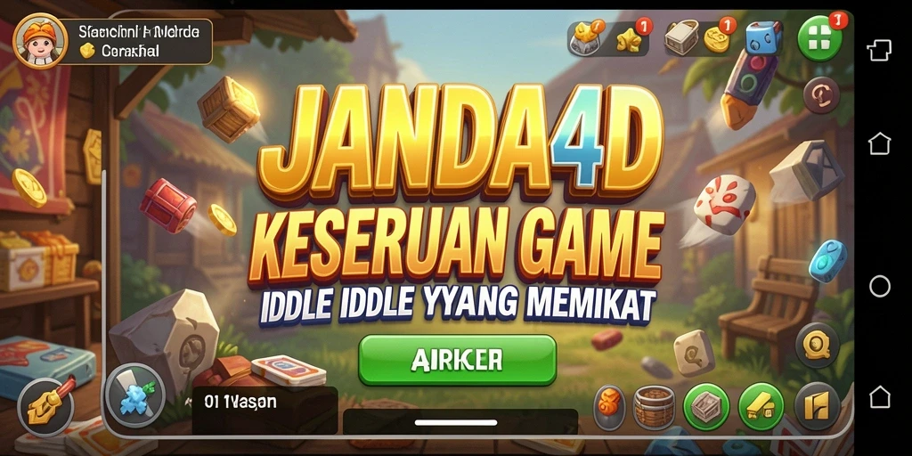 Tampilan menarik dan gameplay menyenangkan dalam JANDA4D.