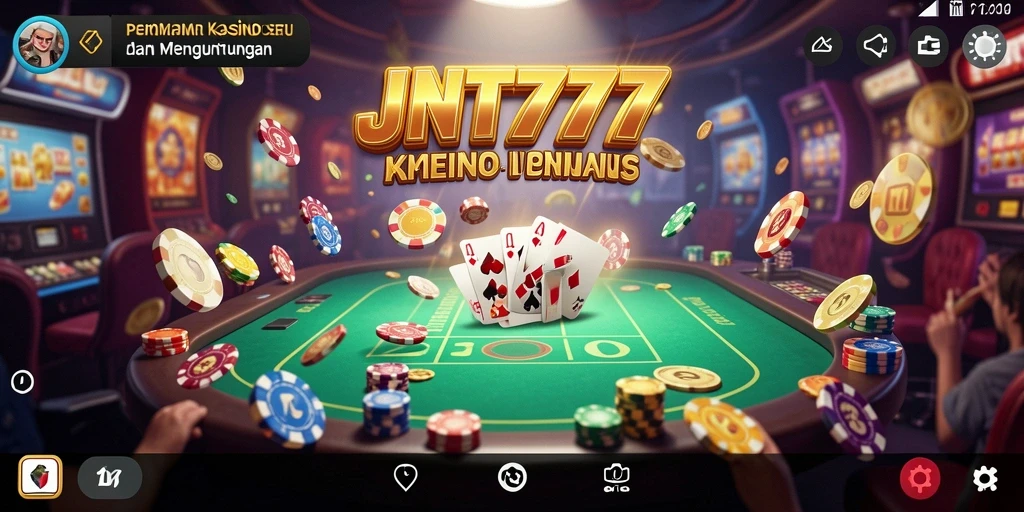 Screenshot utama JNT777 menampilkan gameplay yang mendebarkan dan grafis berkualitas tinggi.
