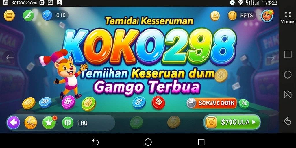 Tampilan gameplay Bingo yang seru di KOKO288.