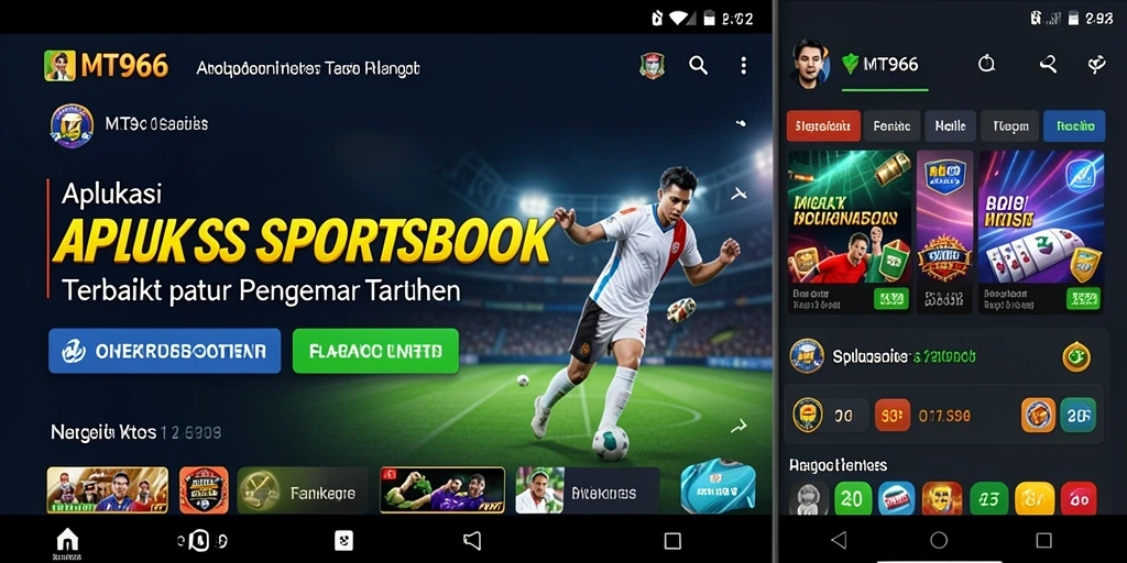 Tampilan gameplay MT966 yang memukau dalam taruhan olahraga.