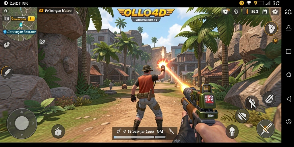 Tampilan grafis menawan dengan aksi seru dalam gameplay TPS.