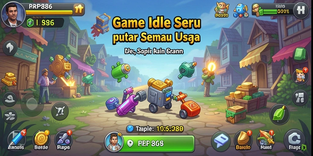 Tampilan gameplay <strong>RP886</strong> yang menakjubkan dan interaktif.