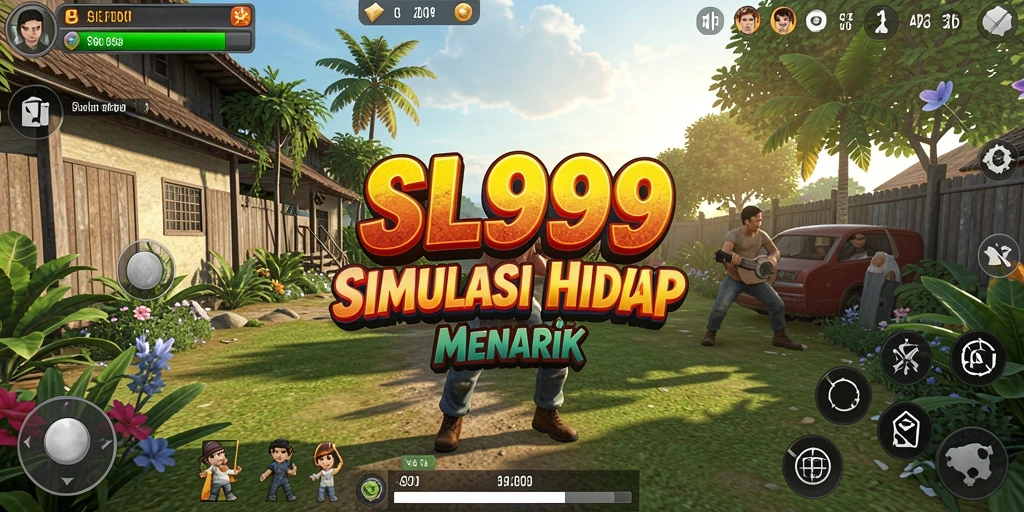 Tampilan gameplay SL999 dengan berbagai aktivitas menarik.