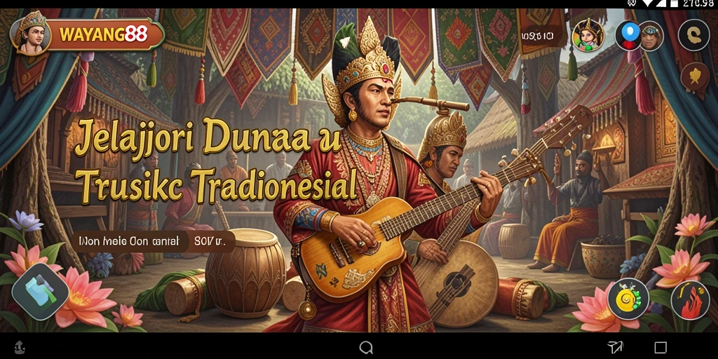 Tangkapan layar utama WAYANG88 menunjukkan gameplay yang interaktif dan seru.